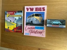 Corgi 1951 Beetle And Two Books On The VW Bus And Beetle