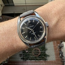 Men's Watch Eterna Matic Kontiki Vintage Steel 37mm Automatic Hallmarked Gold