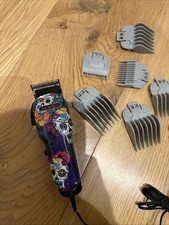 Andis Cordless Professional Barber Clippers Used Comes With Attachments