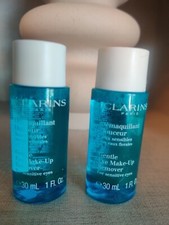 CLARINS CLEANSERS & TONERS GENTLE EYE MAKE-UP REMOVER 30ML - NEW - (2X30ML=60ML)