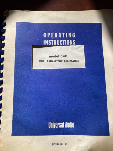 Vintage universal audio - vintage,