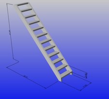 Model boat fitting - Ladder /