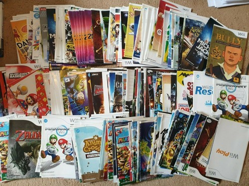 Nintendo wii manuals with - wii,