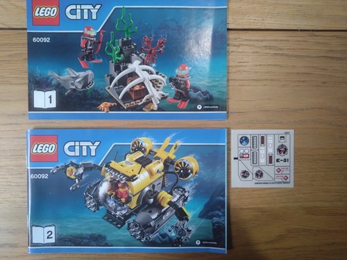 Lego city deep - sea, submarine