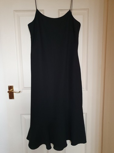 Black party dress fitted - party,