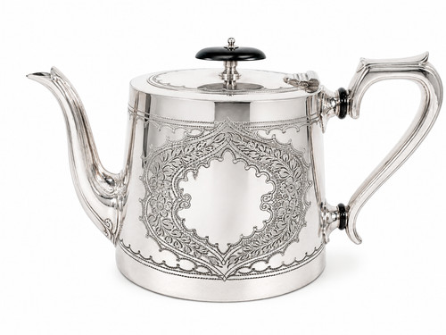 Elegant antique tapered silver - antique,