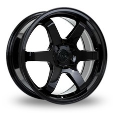 4x 7.5x17" Bola B1 Gloss Black