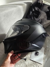 BMW Motorrad Genuine M Pro Race Unisex Motorcycle Helmet Triple Black Full Face