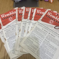 Wembley Speedway Programmes-Bundle Of 7 Programmes From 1951 meetings 