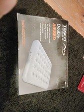 Tesco Double Flocked Air Bed