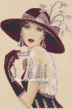 Cross stitch chart  Art Deco