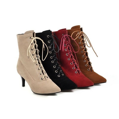 Women suede ankle boots - women,