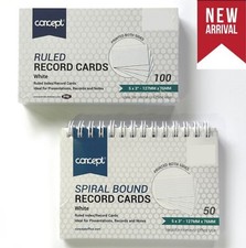 5x3" Revision Record Cards