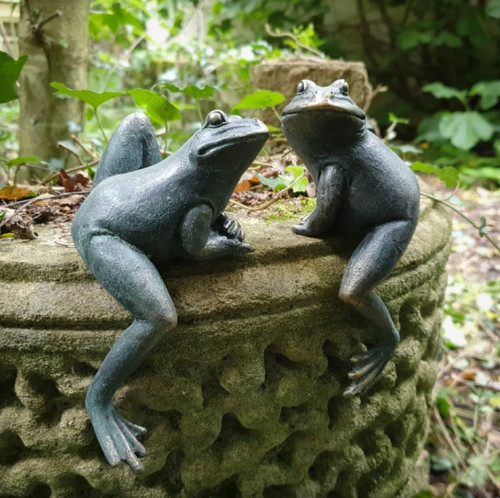Small bronzed green pair - bronzed,