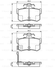 Bosch 986 424 568 brake - 986,