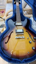 Epiphone - ES-335 - Vintage Sunburst, HH, No Tremolo, Laurel, Guitar
