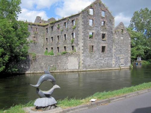 Photo 6x4 old mill and - 6x4,
