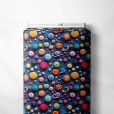 100% Cotton Fabric Digital Printed 3D Patterns Novelty | 40 Designs | 140cm Wide