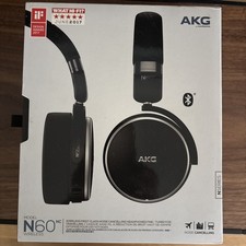 AKG N60NC Wireless Bluetooth Noise-Cancelling Headphones Black