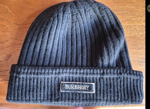 Burberry logo wool beanie - burberry,