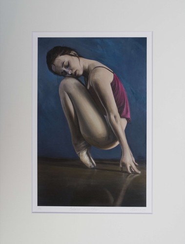 Ballerina dance giclee print - giclee,