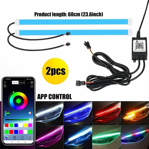Rgb led drl car styling - led,