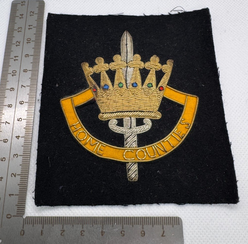 Hand embroidered bullion - hand-embroidered,
