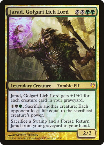 Jarad golgari lich - lord, ddj