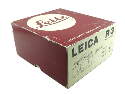 Empty box for leica - leica, r3