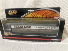 Corgi Wheelz Collection TY87018 DAF 95 Curtainside Ramage Transport.
