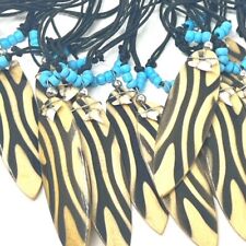 SHARK TOOTH NECKLACE BRACELET WRISTBAND SURF BOARD ADJUSTABLE CORD GENUINE TOOTH