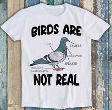 Pigeon Birds Are Not Real Funny Bird Spies Funny Gift Tee T Shirt M1587