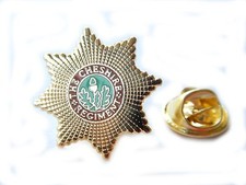 Cheshire Regiment Lapel Pin Military Badge