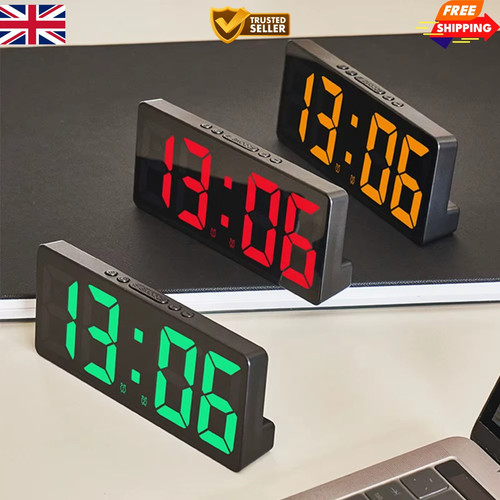 Alarm clock led display - alarm,