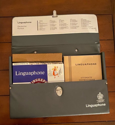 Vintage german linguaphone - vintage,