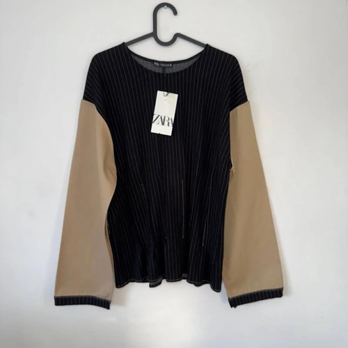 Zara slit sleeved top - , m