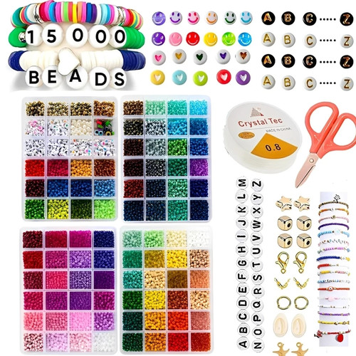 Bracelet craft make own beads - make,