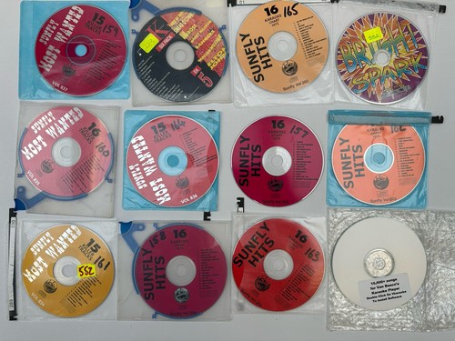 Karaoke disk job lot - karaoke,