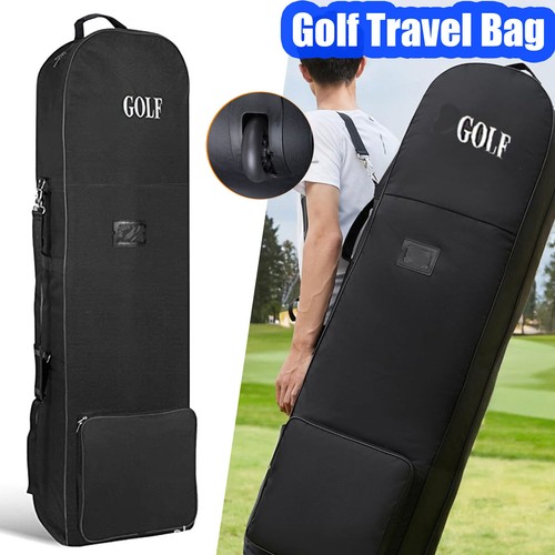 Foldable padded golf case bag - foldable,