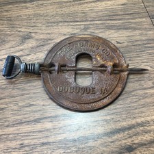 ANTIQUE 7" DIAMOND STOVE PIPE