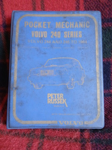 Pocket mechanic volvo 240 - pocket,