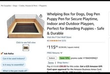 Whelping Box 3ft with