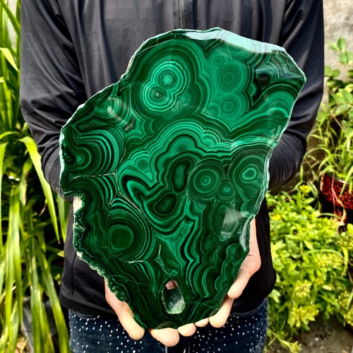 85lb natural green malachite - 3.85lb,