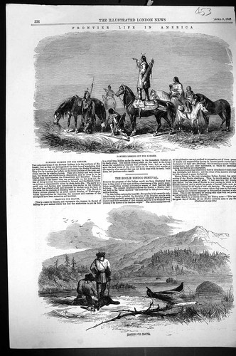 Old 1858 frontier life - frontier,