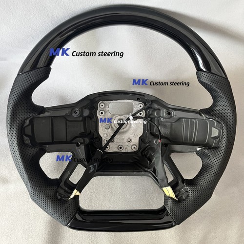 Gloss black steering wheel - gloss, fit
