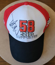 MotoGP Legend VALENTINO ROSSI Signed Official Super Sic Marco Simoncelli Cap