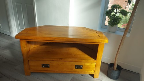 Oak cabinet delivery - tv,