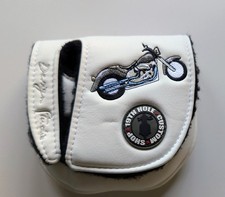Golf Head Cover Mallet Motorcycle HD leatherHead Cover, Ping/Taylormade/Odyssey 