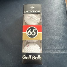Vintage Box Of 3 Dunlop 65