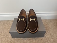 Charles Clinkard Globo Cayenne Brown Nubuck Chunky Sole Loafers Size 38 (UK5)